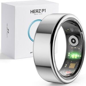HERZ P1 Smart Ring in Silver